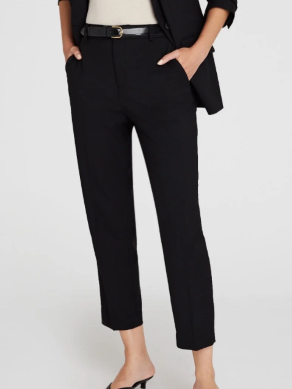 Club Monaco Borrem Suit Pant - Black | Size 2